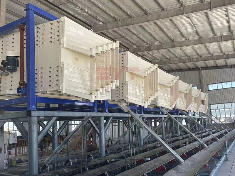 方形搖擺篩案例現場