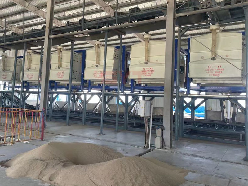 方形搖擺篩案例現場