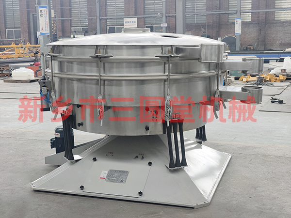 圓形搖擺篩篩體傾斜