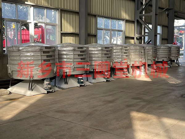 圓形搖擺篩篩體傾斜